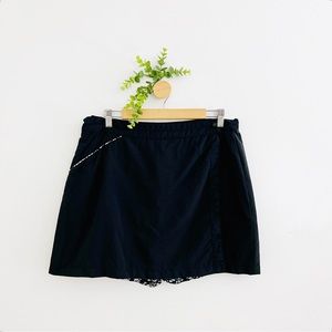 Columbia Black 100% Nylon Skort